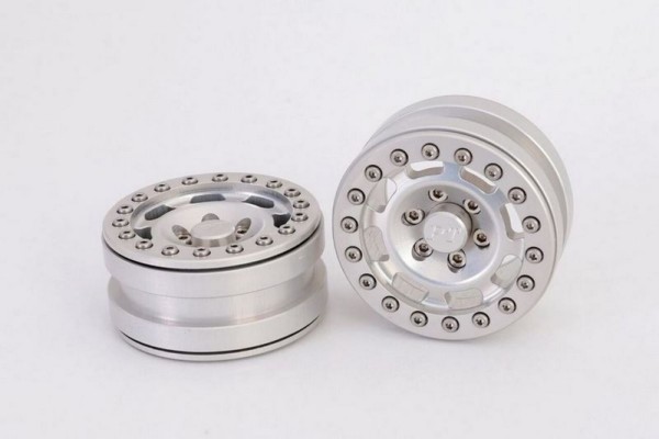 ABMT2035SS Beadlock Wheels PT-Vintage Silver/Silve