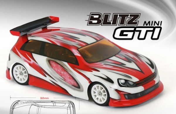 6090408 BLITZ GTI Karosserie M-Chassis WB 225mm Body 0.8mm