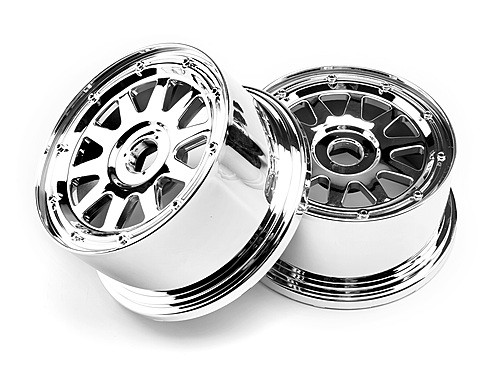 104973 TR-10 WHEEL CHROME (120x60mm/-4mm OFFSET)