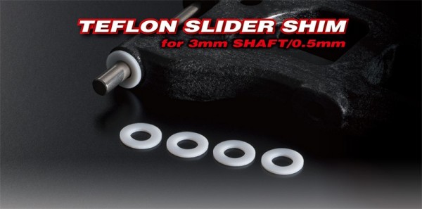 AXON Teflon Slider Shim 8pic for 3mm SHAFT/0.5mm