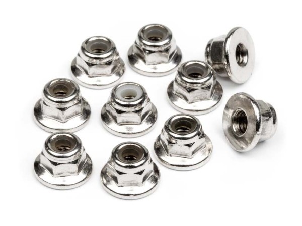 103671 Vorza - FLANGED LOCK NUT M3 (10pcs)