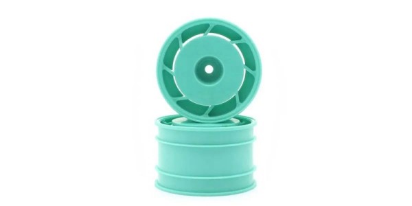 UTH002GR Kyosho Felgen Hinten Kyosho 1:10 Kyosho 8D 50mm (2) - Peppermint Green