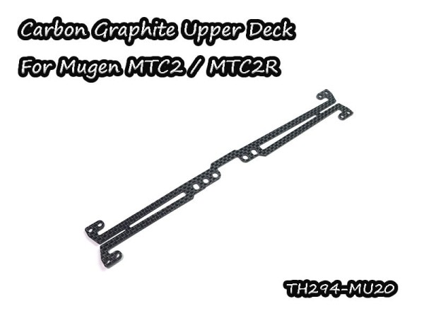 Vigor Mugen MTC-2R Kohlefaser Topdeck 2.0mm