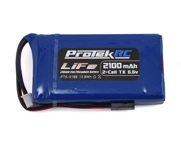 ProTek RC 6.6V/2100mAh LiFe Futaba Sender Pack