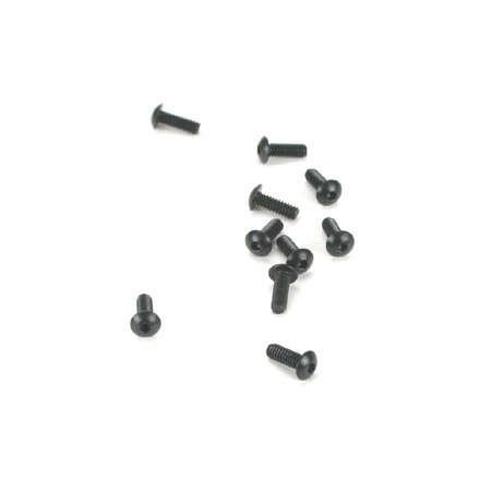 LOSA6255 2-56x1/4" Button Head Screws (10)