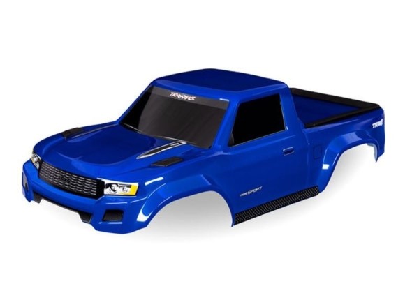 8187-BLUE Traxxas Karo TRX-4 Sport Blau Clipless