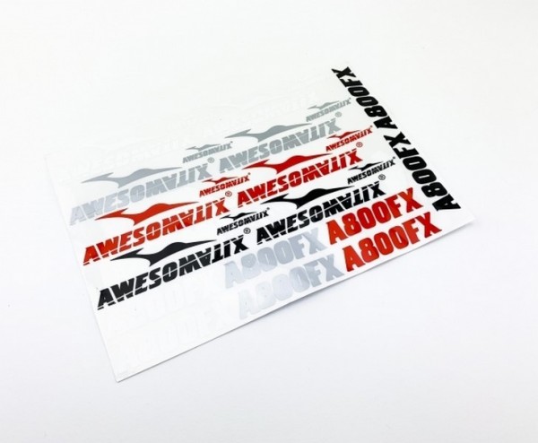 Awesomatix A800FX Stickers Sheet