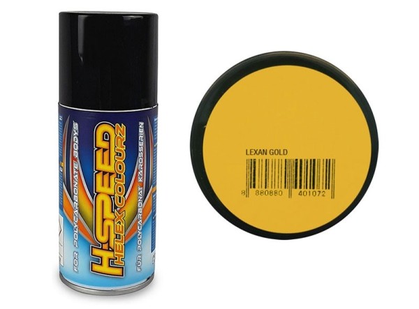 H-Speed Lexan Spray gold 150ml