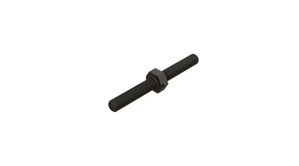 ARA340155 Steel Turnbuckle M4x40mm (Black)