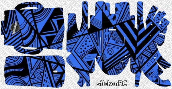 ToniSport Futaba 7PX Skin - Blue