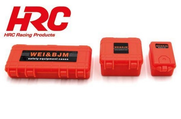 HRC 1/10 Crawler Scale Kisten Boxen Set Rot