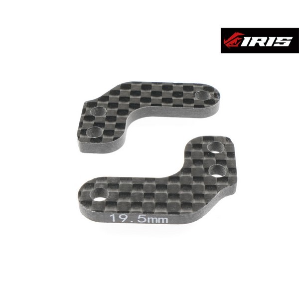 40013 Iris ONE.1 FWD Steering Arm Carbon 19.5mm 2Stk.