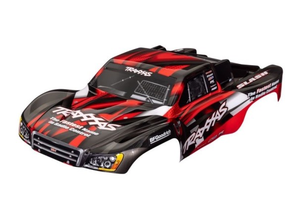 5851 Traxxas Karo Slash 2WD 4x4 Rot