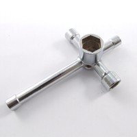 6-WAY CROSS WRENCH (5.5, 7, 8, 10, 12, 17mm HEX SI