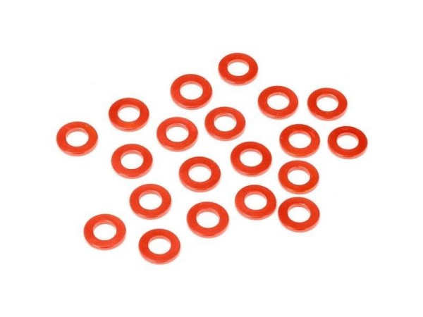 114488 PRO5 - ALUMINUM WASHER 3x6x0.75mm (ORANGE/2