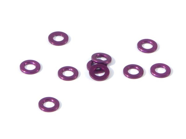Z814 HPI Unterlegescheiben Alu Spacer 3x6x0.75 (10) Purple