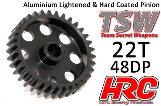 HRC74822AL Motorritzel 48DP Aluminium TSW Pro Raci