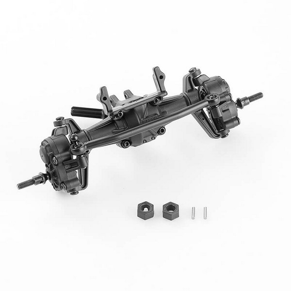 FMS 1:24 SMASHER 12402 FR AXLE ASSEMBLY WITH DIFFE