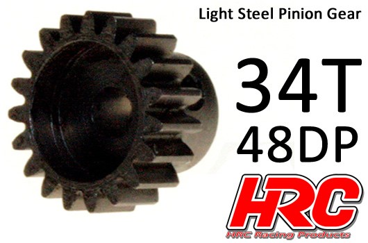 HRC74834 Motorritzel 48DP Stahl Leicht 34Z