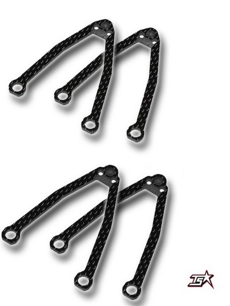 MR33 Awesomatix A800X Suspension Arm Set (3mm)