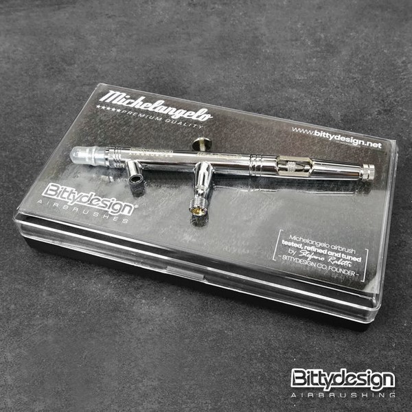 Bittydesign Michelangelo bottle-feed airbrush Pistole dual-action