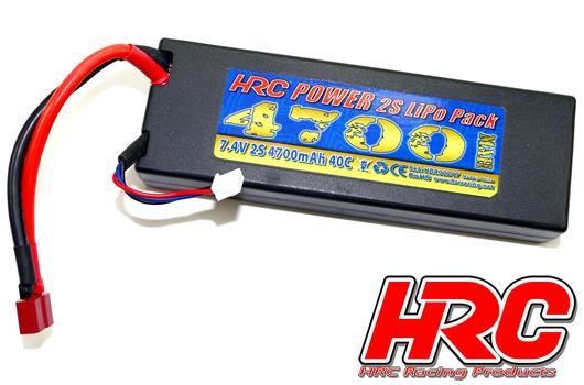 HRC02247D Akku LiPo 2S 7.4V 4700mAh 40C T-Plug