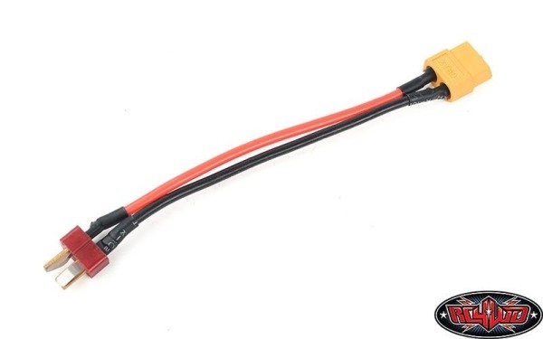 RC4WD T Style Male to XT60 Female Connector Adapte