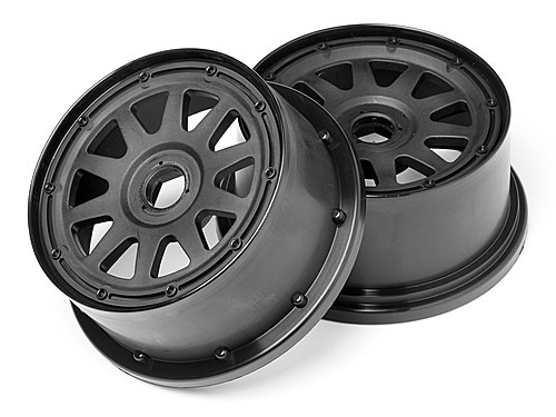 104975 TR-10 WHEEL BLACK (120x60mm/-4mm OFFSET)