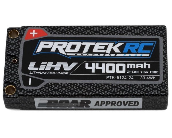 ProTek RC 2S 7.6V/4400mAh 130C Low IR Si-Graphene