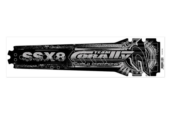 C-00130-300 Team Corally Chassis skin SSX8