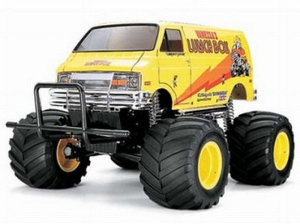 Tamiya Lunch Box Fun Wheelie Van 1/12 Baukasten Kit + ESC