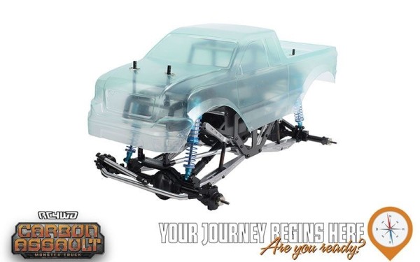 RC4WD Carbon Assault 1/10th Monster Truck KIT