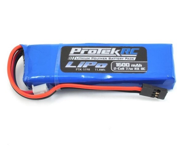 ProTek RC 7.4V/1600mAh Lightweight LiPo Empfänger Pack