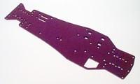 U2681 Purple Alloy Chassis; CNC - Menace