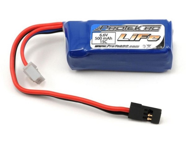 ProTek RC 6.6V/500mAh LiFe 15C Stick Pack