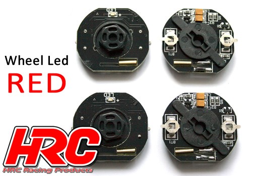 HRC8741R Lichtset 1/10 TC/Drift LED Räder LED 12mm