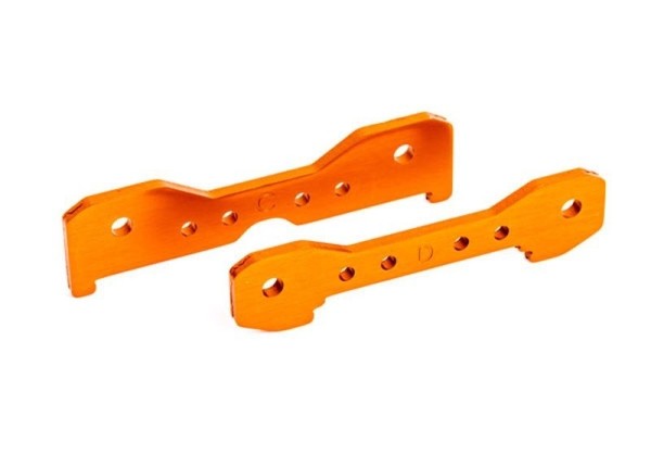 9528T Traxxas Tie-Bars hinten 6061-T6 Alu orange