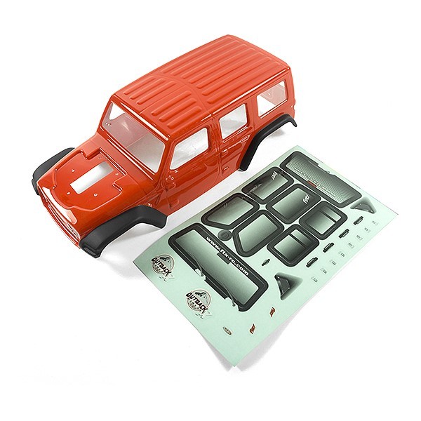 FTX OUTBACK MINI X 2.0 FURY RED 1/18 BODY