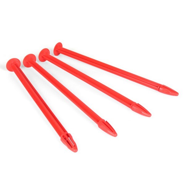DE Racing Truggy Tire Spikes (RED) 4pcs