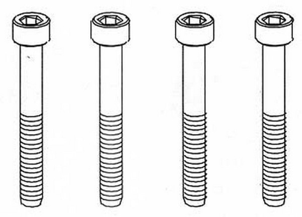 R30181 M3x25mm Zylinderkopfschraube (4 Stk)