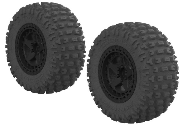 AR550042 Fortress SCKompletträder Senton 4x4 14mm - Black (2)