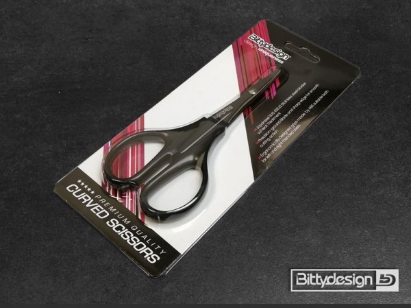 Bittydesign CURVED Tip Polycarbonate Scissors