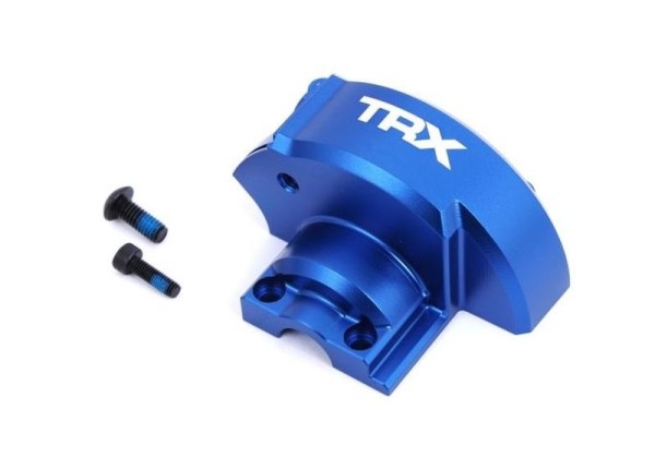 10287-BLUE Traxxas Getriebe-Abdeckung Alu blau