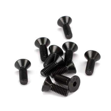 LOSA6262 8-32x1/2" FH Screws (10)