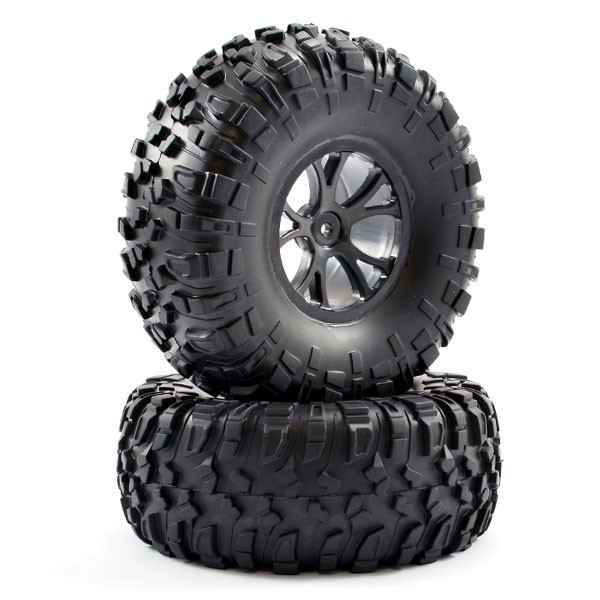 FTX OUTLAW PRE-MOUNTED TYRES - BLACK (2)