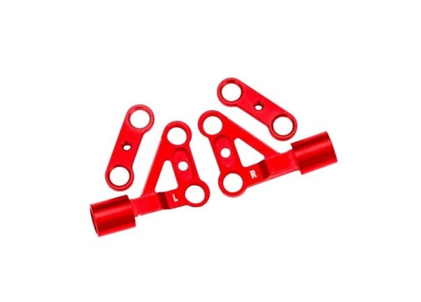 10533-RED Traxxas Querlenker Alu Vorn Oben L/R Rot