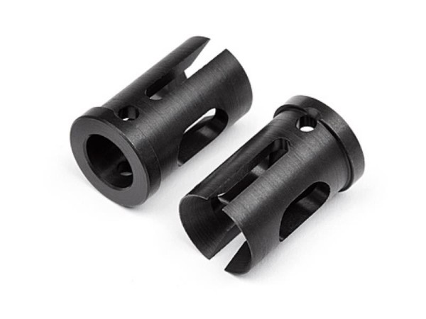 68840 TCXX - SOLID AXLE CUP (2mm/STEEL/2pcs)