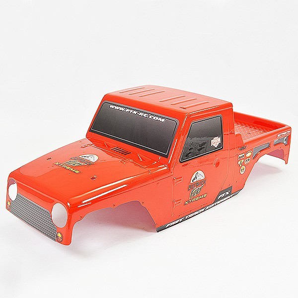 FTX FURY X PRINTED DROPCAB 1/16 BODY - RED