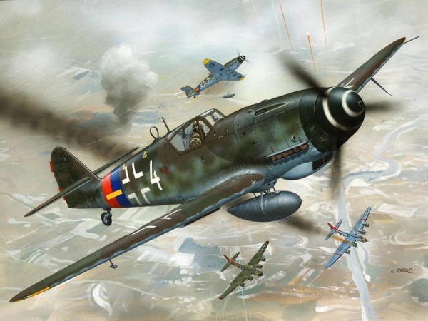 04160 Revell Bf109 G-10