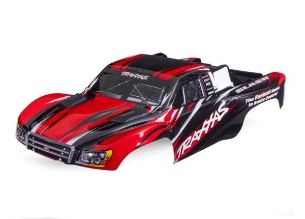 Traxxas Karosserie Slash 4x4 rot Clipless